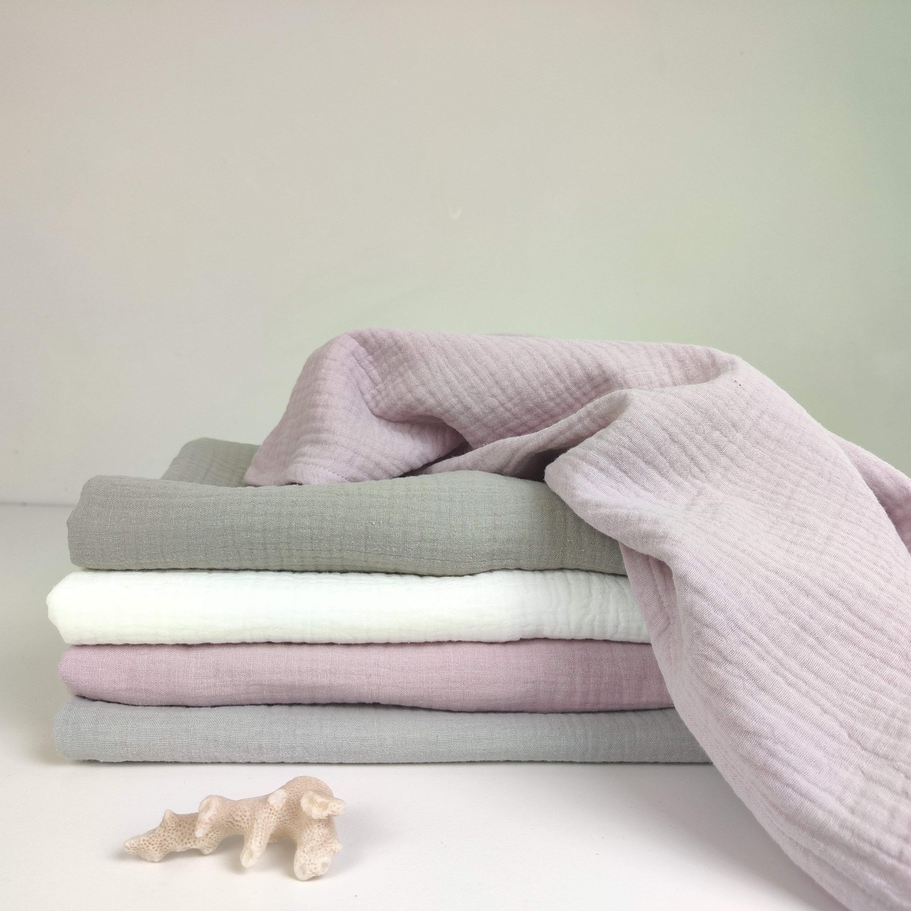Handtuch aus Baumwolle | Weiches Musselin-Badetuch