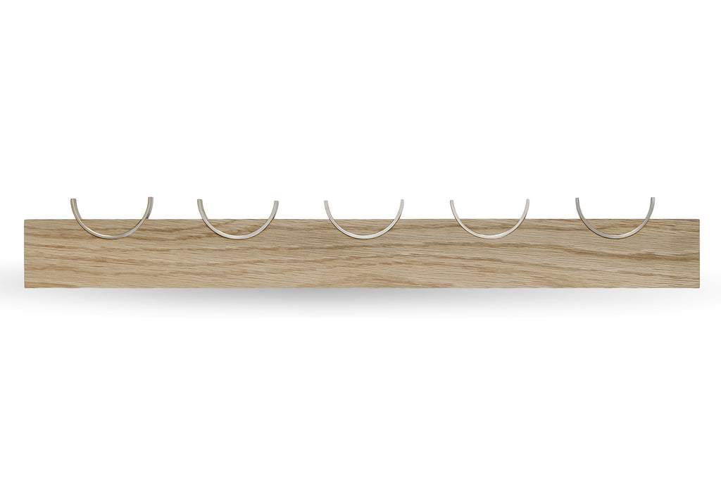 Wandgarderobe DEER | Eichenholz oder nussbaumfarbenes Eichenholz